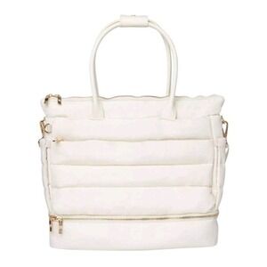 iPack Puffy Fashion Tote Luggage Bag Travel Adjustable Strap Laptop Pocket‎